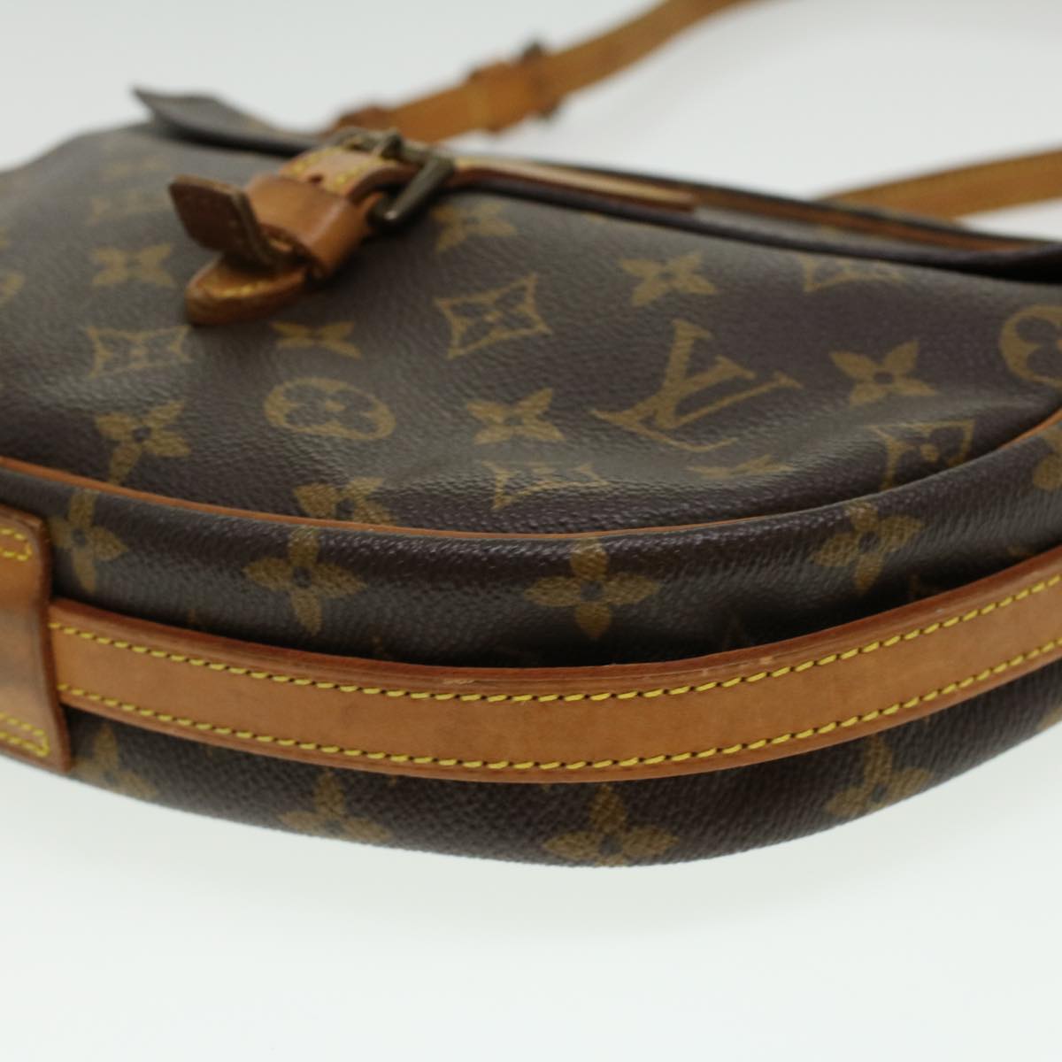LOUIS VUITTON Monogram Jeune Fille MM Shoulder Bag M51226 LV tp555