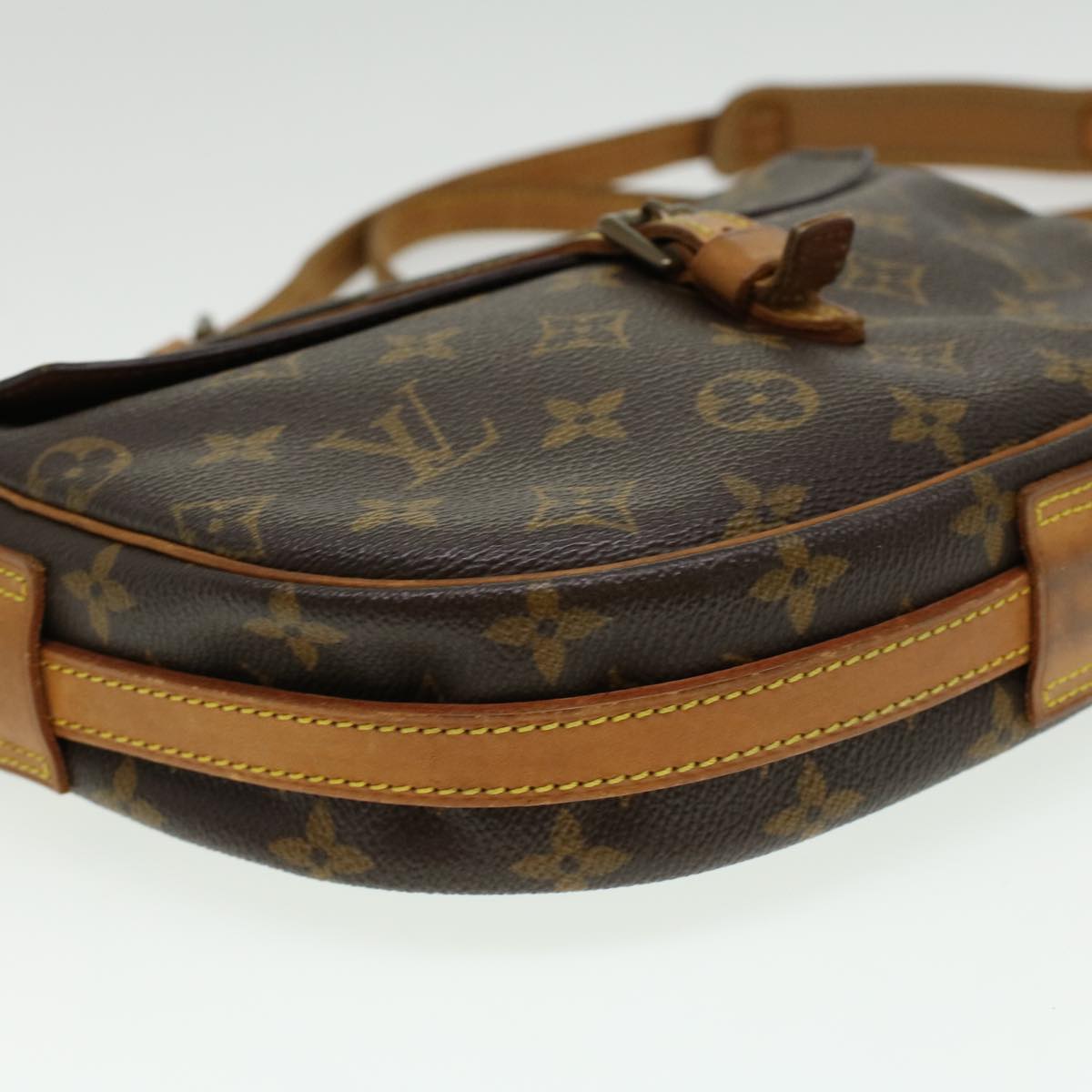 LOUIS VUITTON Monogram Jeune Fille MM Shoulder Bag M51226 LV tp555