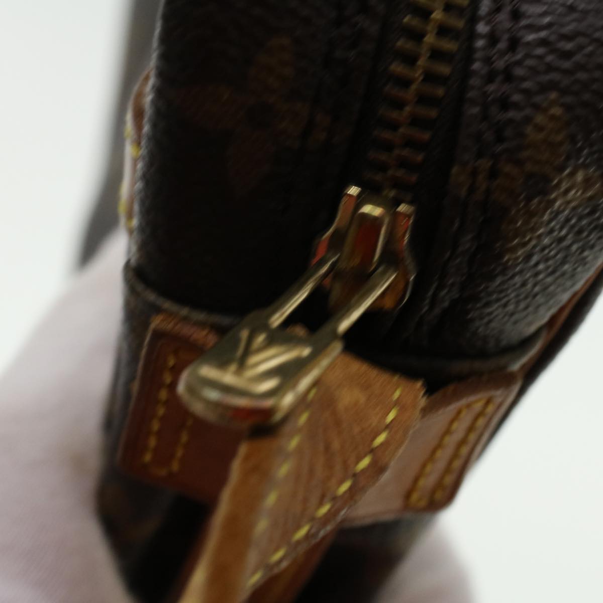 LOUIS VUITTON Monogram Jeune Fille MM Shoulder Bag M51226 LV tp555
