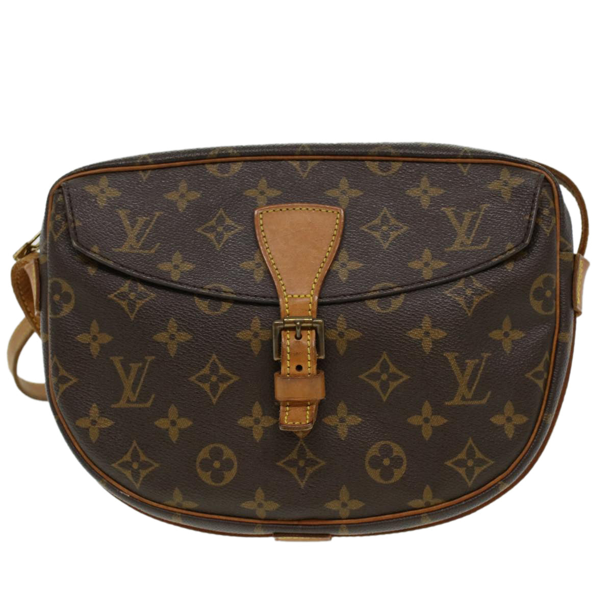 LOUIS VUITTON Monogram Jeune Fille MM Shoulder Bag M51226 LV tp555