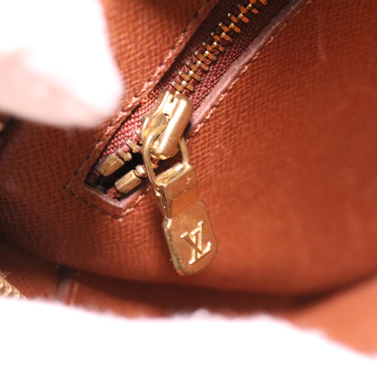 LOUIS VUITTON Monogram Jeune Fille MM Shoulder Bag M51226 LV tp555