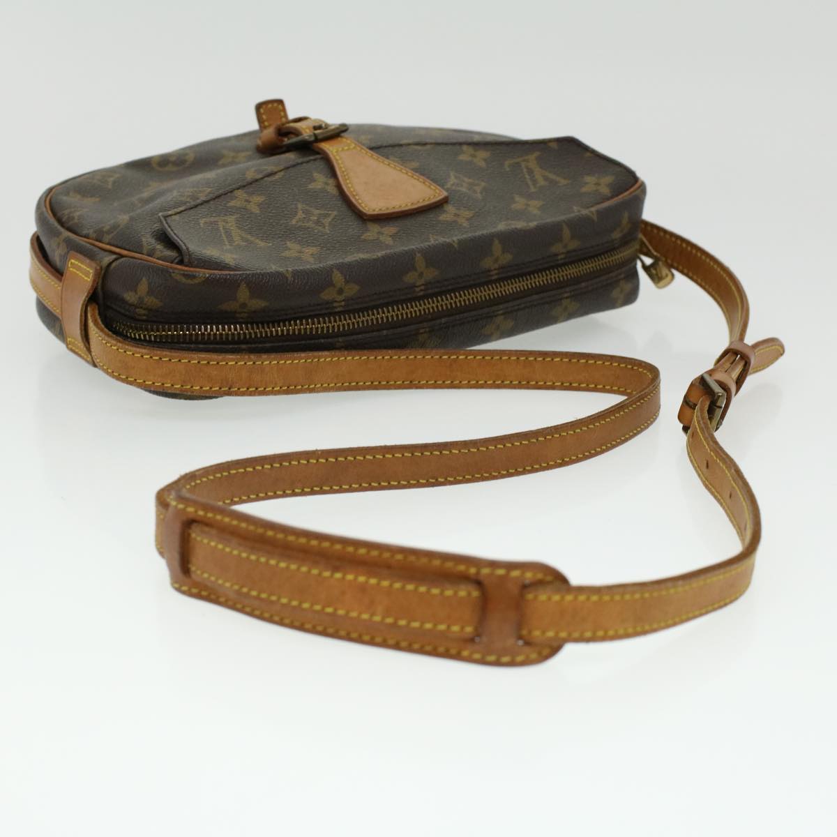 LOUIS VUITTON Monogram Jeune Fille MM Shoulder Bag M51226 LV tp555