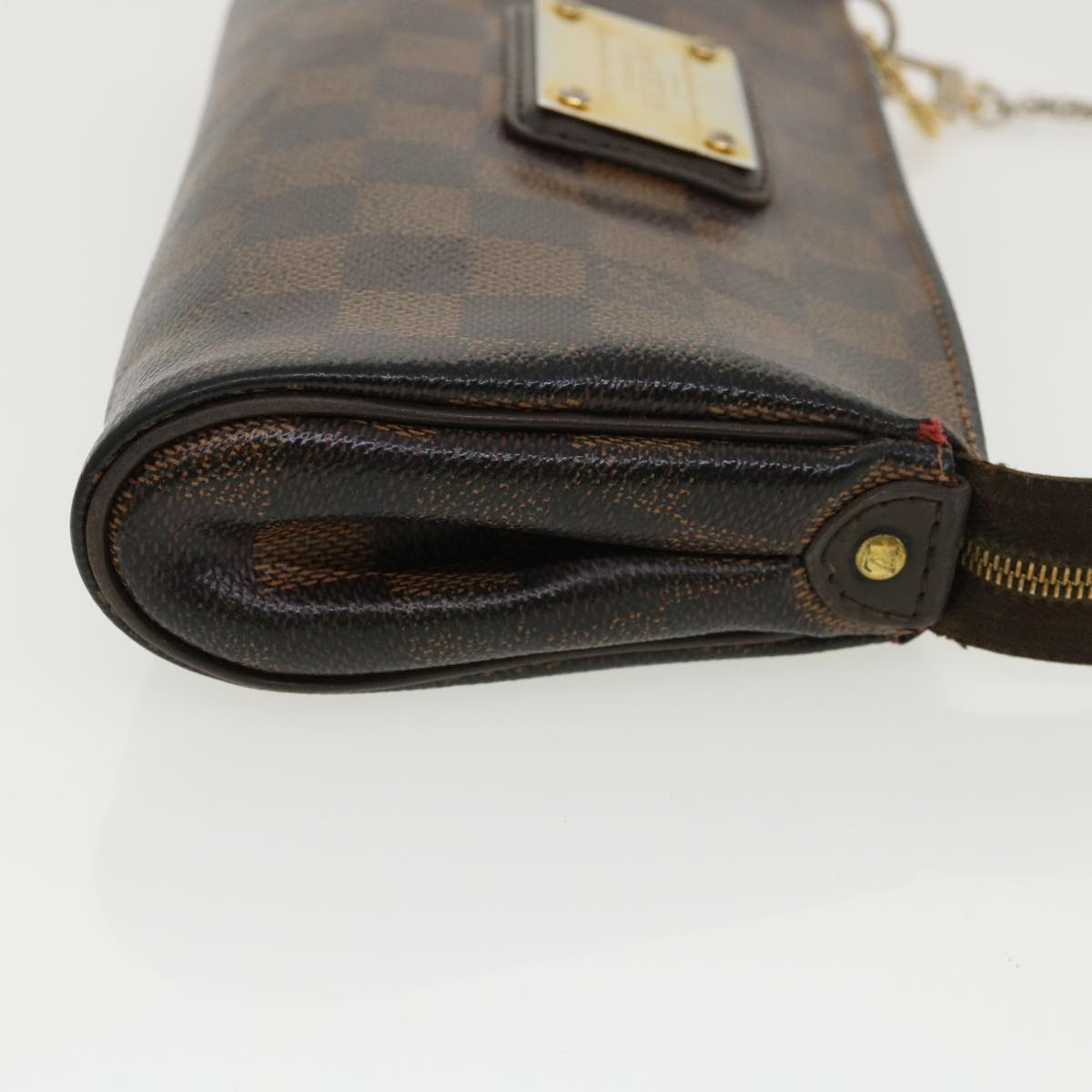 LOUIS VUITTON Damier Ebene Eva Shoulder Bag N55213 LV tp565