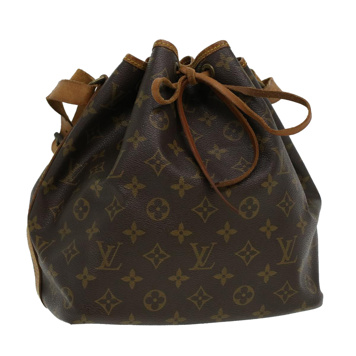 LOUIS VUITTON Monogram Petit Noe Shoulder Bag M42226 LV tp567