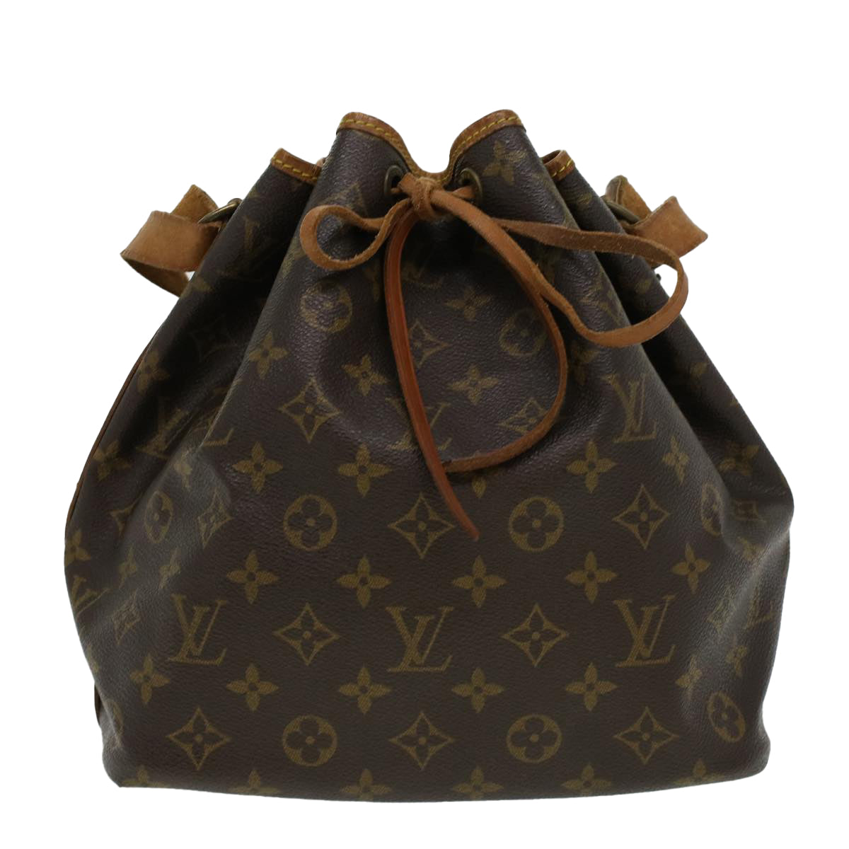 LOUIS VUITTON Monogram Petit Noe Shoulder Bag M42226 LV tp567