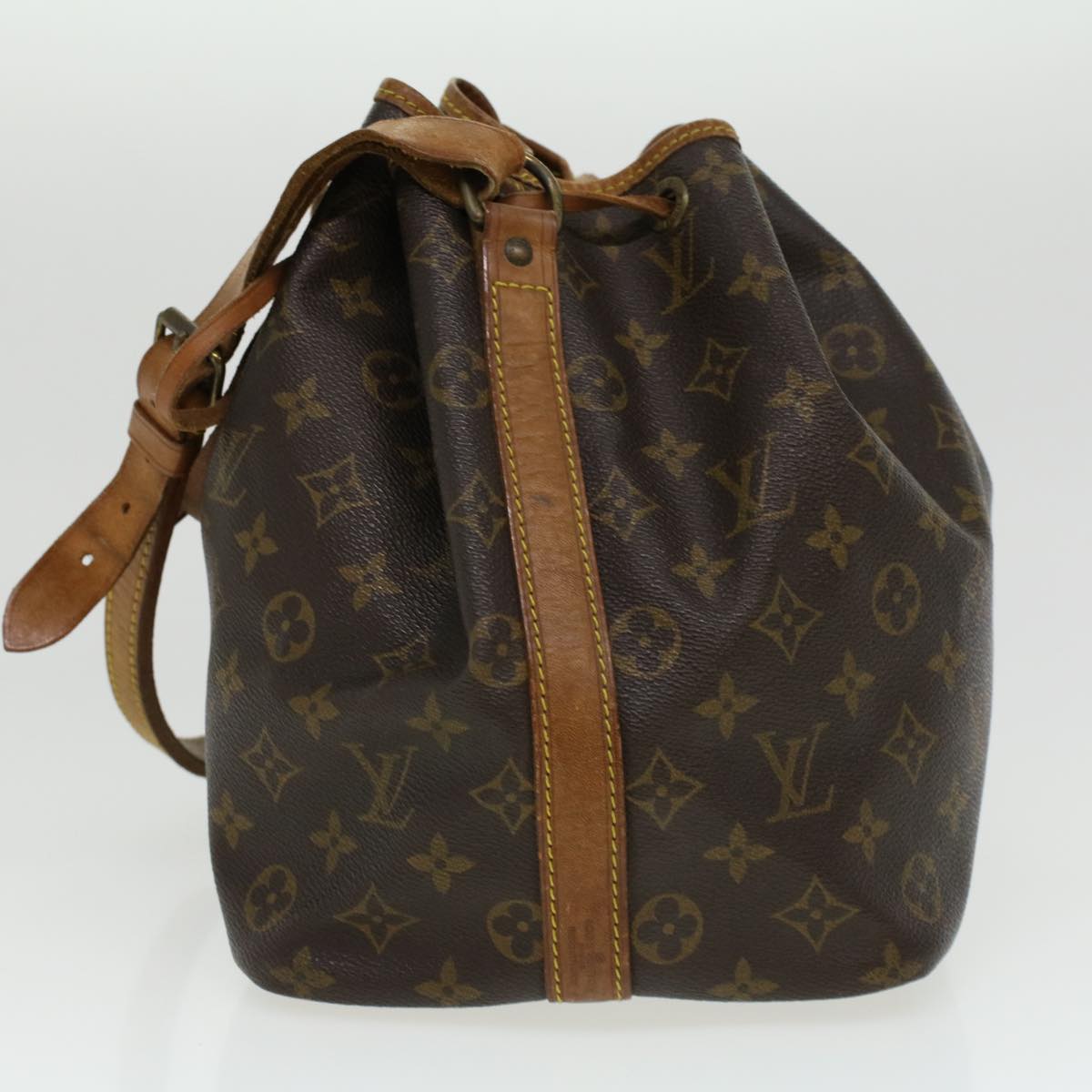 LOUIS VUITTON Monogram Petit Noe Shoulder Bag M42226 LV tp567