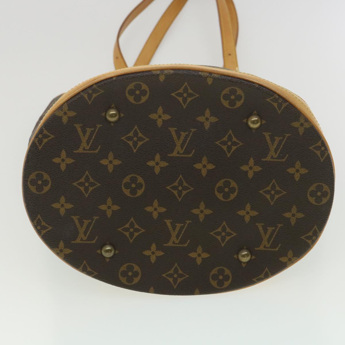 LOUIS VUITTON Monogram Bucket GM Shoulder Bag M42236 LV tp569