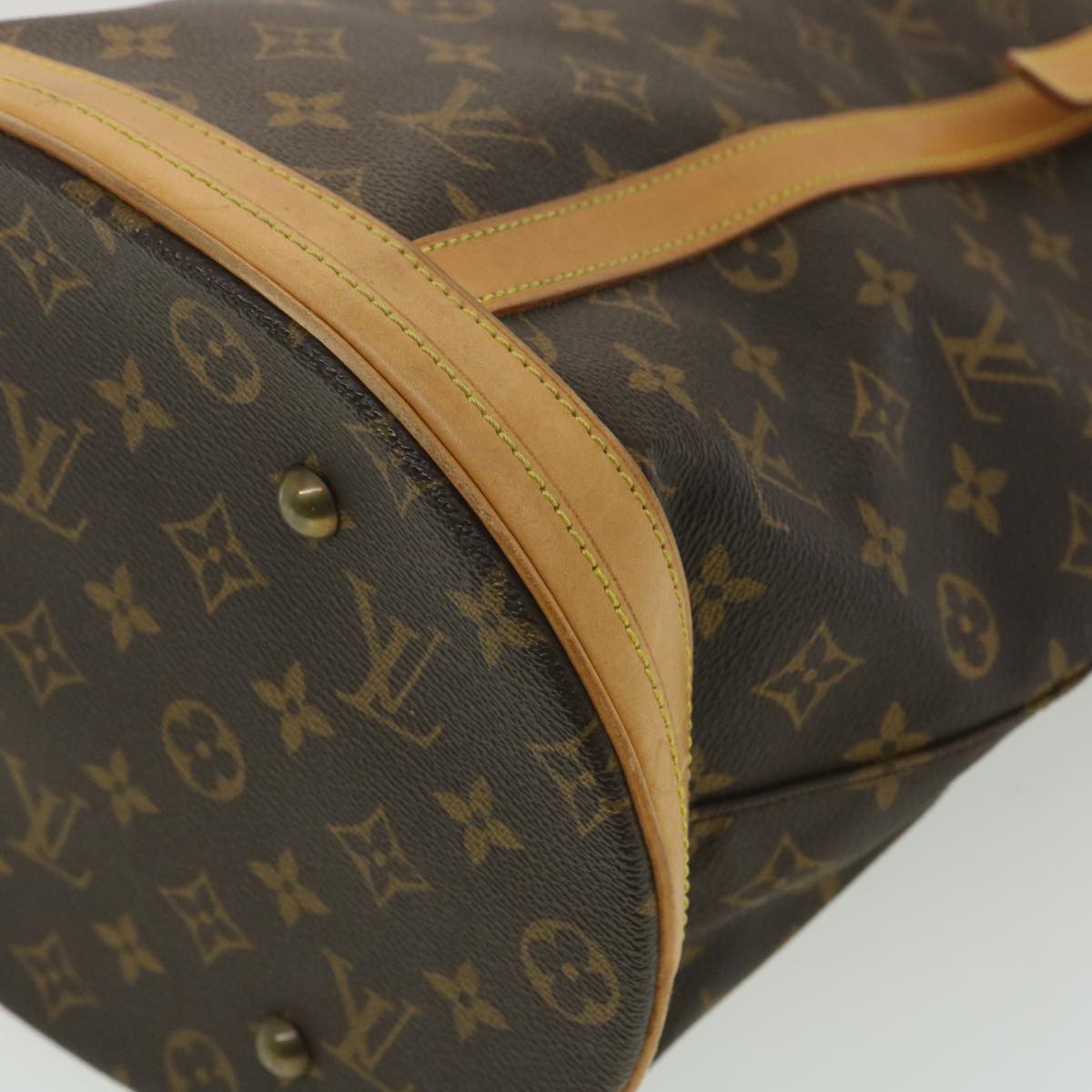LOUIS VUITTON Monogram Bucket GM Shoulder Bag M42236 LV tp569