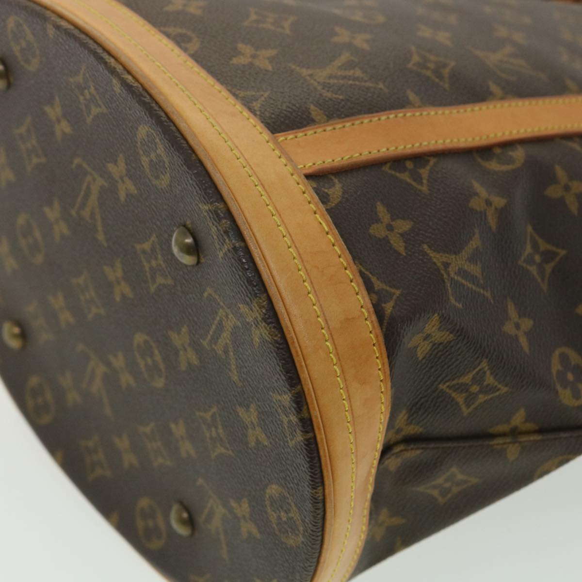 LOUIS VUITTON Monogram Bucket GM Shoulder Bag M42236 LV tp569