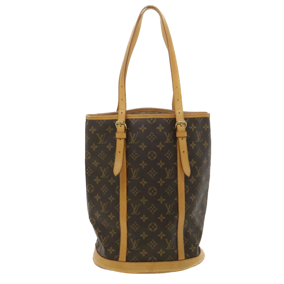 LOUIS VUITTON Monogram Bucket GM Shoulder Bag M42236 LV tp569