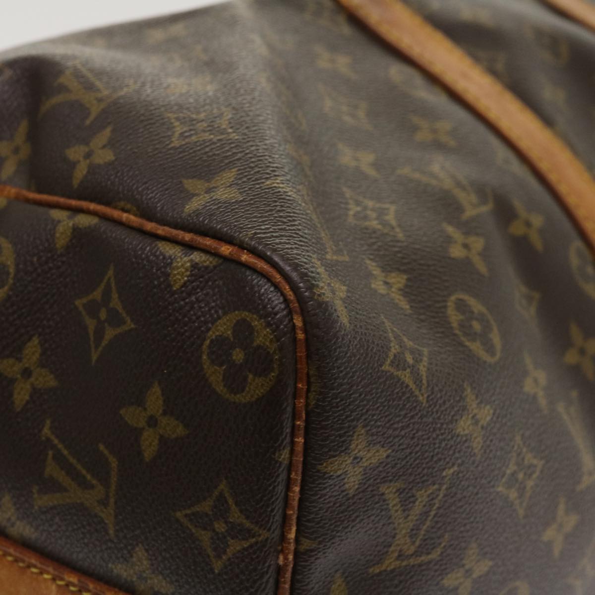 LOUIS VUITTON Monogram Keepall Bandouliere 45 Boston Bag M41418 LV tp575