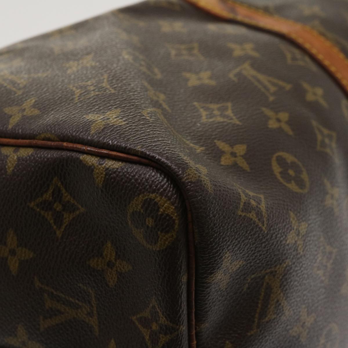 LOUIS VUITTON Monogram Keepall Bandouliere 45 Boston Bag M41418 LV tp575