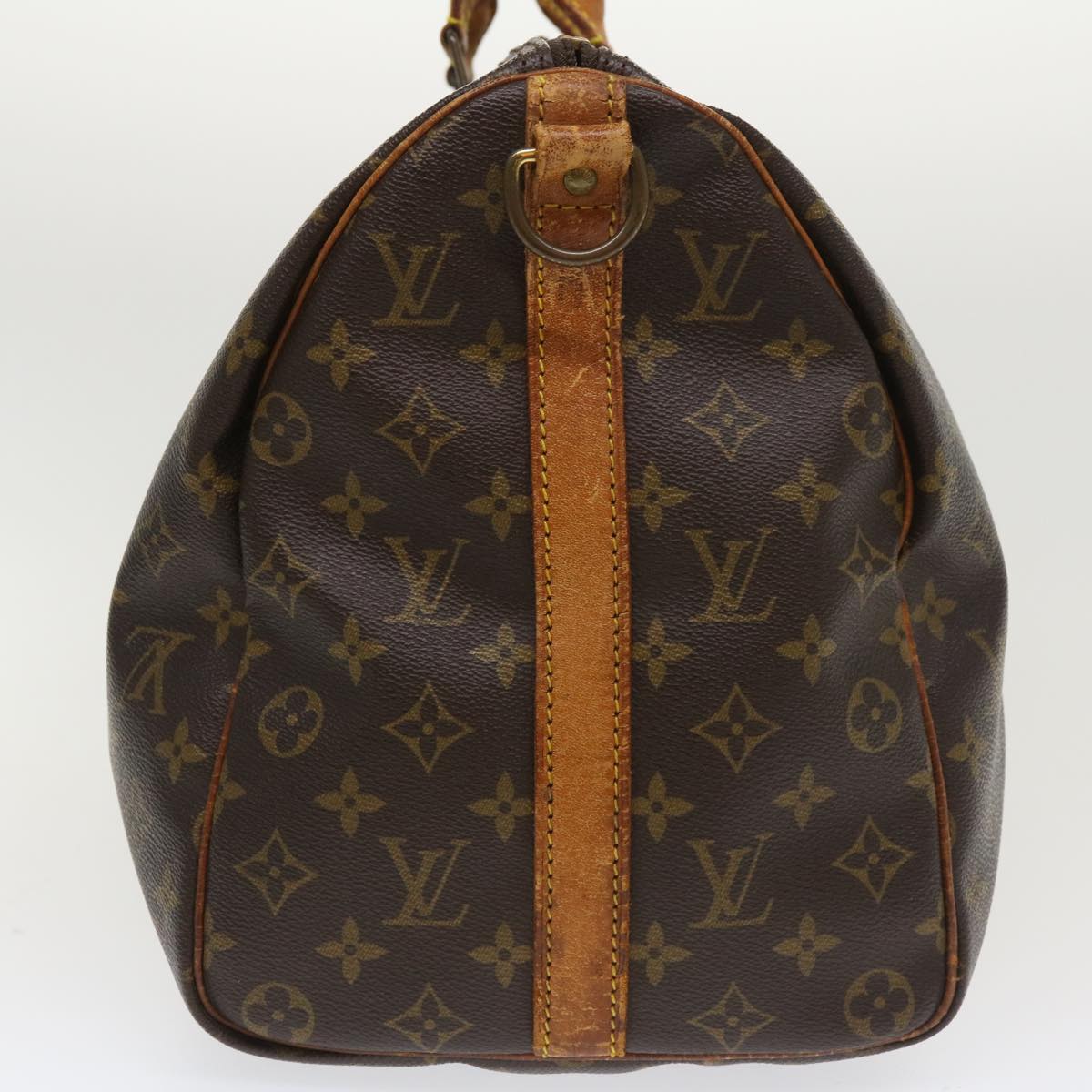LOUIS VUITTON Monogram Keepall Bandouliere 45 Boston Bag M41418 LV tp575
