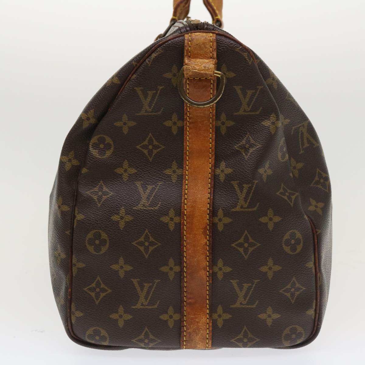 LOUIS VUITTON Monogram Keepall Bandouliere 45 Boston Bag M41418 LV tp575
