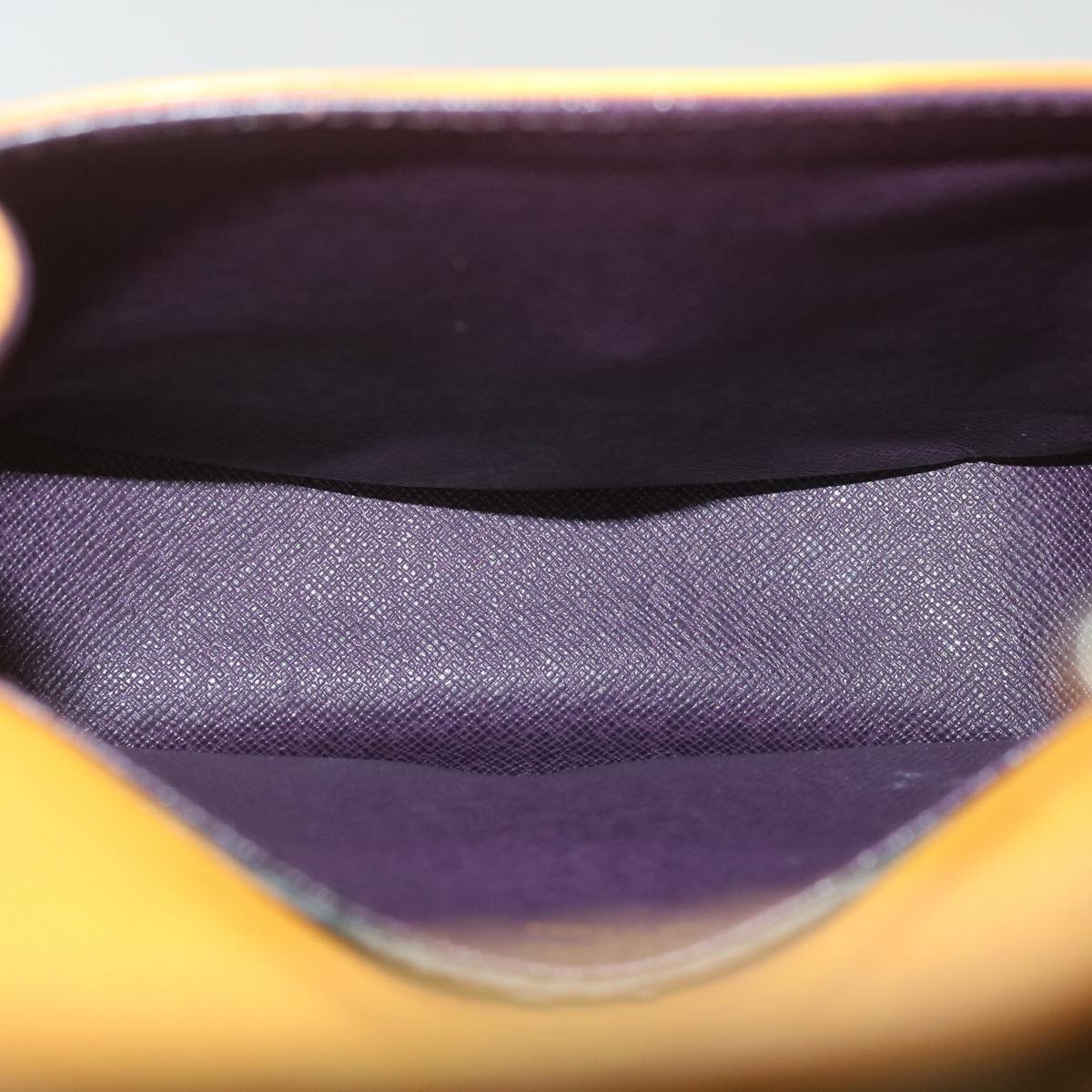 LOUIS VUITTON Epi Saint Cloud PM Shoulder Bag Yellow M52219 LV ai688