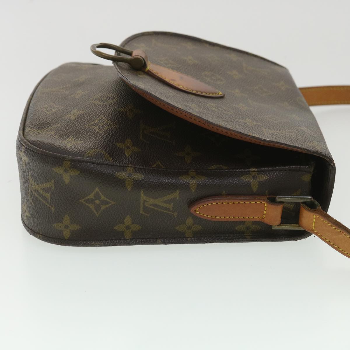 LOUIS VUITTON Monogram Saint Cloud GM Shoulder Bag M51242 LV tp593