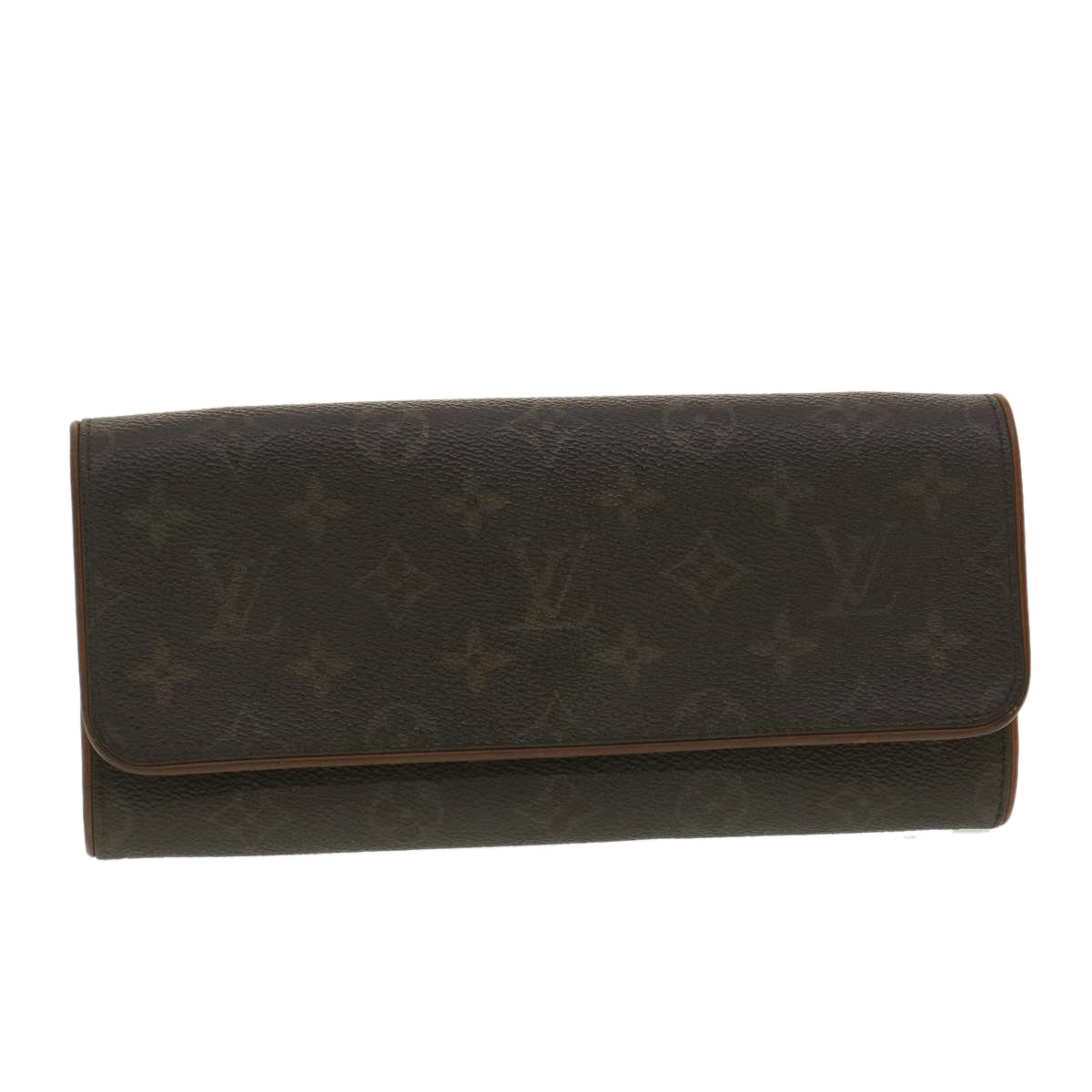 LOUIS VUITTON Monogram Pochette Twin GM Shoulder Bag M51852 LV tp594