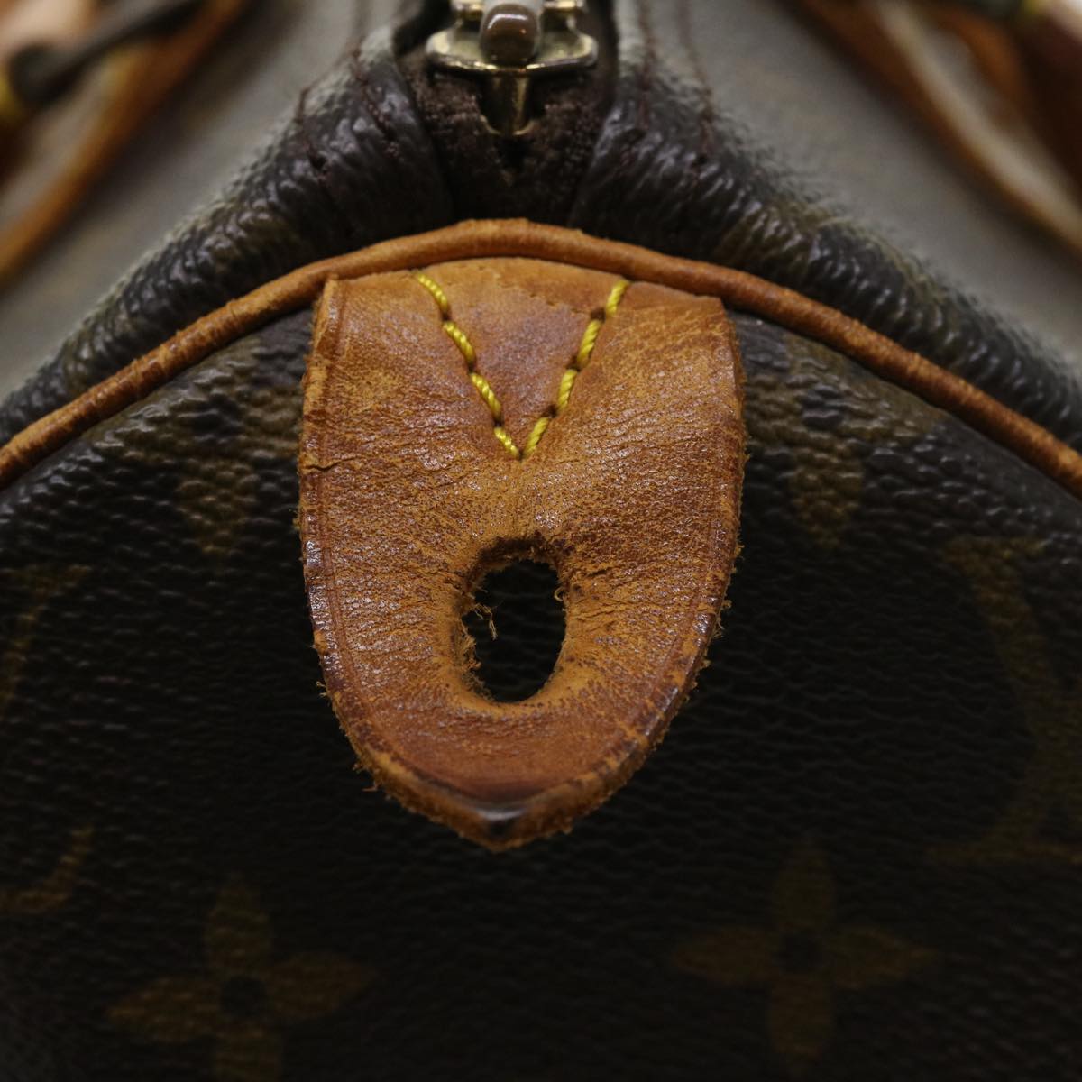 LOUIS VUITTON Monogram Speedy 30 Hand Bag M41526 LV tp595