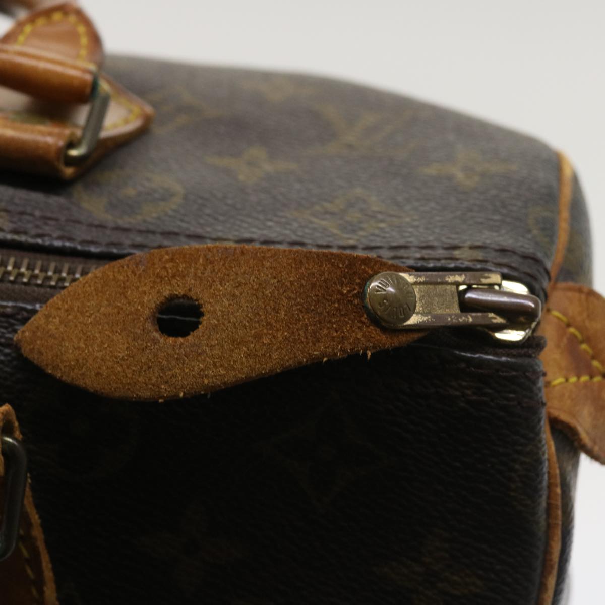 LOUIS VUITTON Monogram Speedy 30 Hand Bag M41526 LV tp595