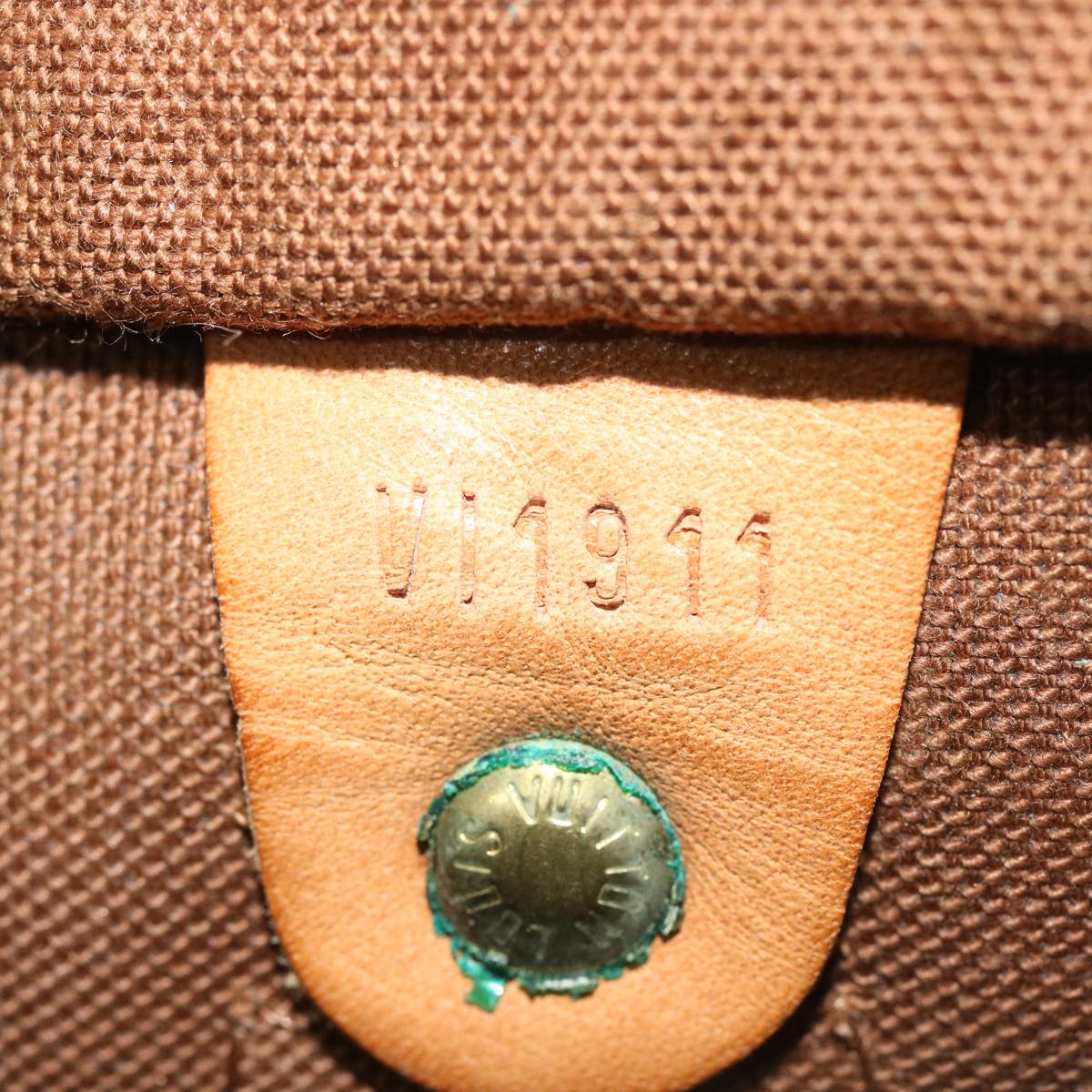 LOUIS VUITTON Monogram Speedy 30 Hand Bag M41526 LV tp595
