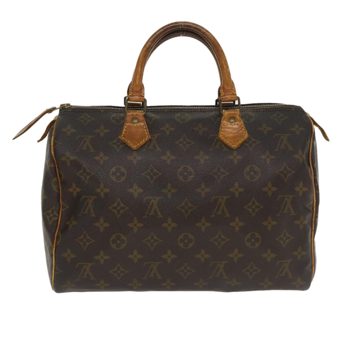 LOUIS VUITTON Monogram Speedy 30 Hand Bag M41526 LV tp595