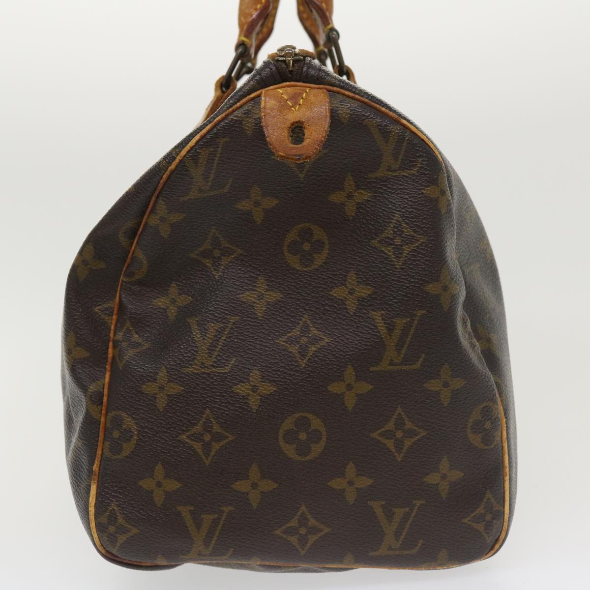 LOUIS VUITTON Monogram Speedy 30 Hand Bag M41526 LV tp595