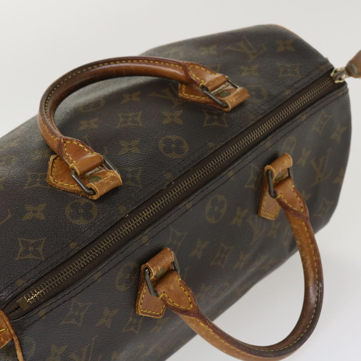 LOUIS VUITTON Monogram Speedy 30 Hand Bag M41526 LV tp595