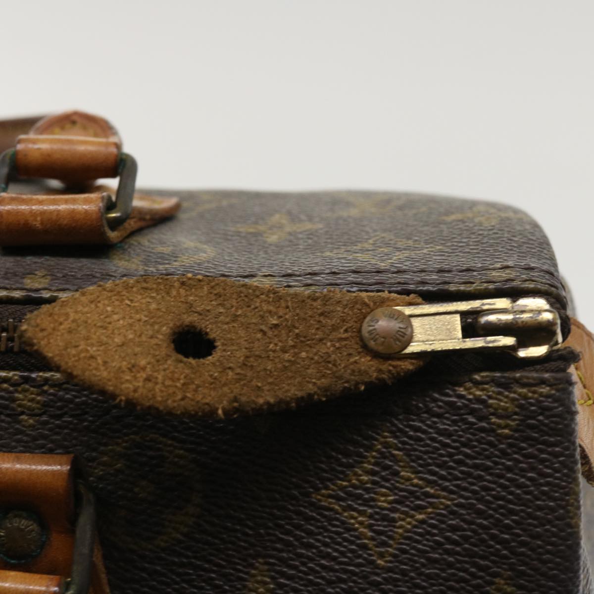 LOUIS VUITTON Monogram Speedy 30 Hand Bag M41526 LV tp596