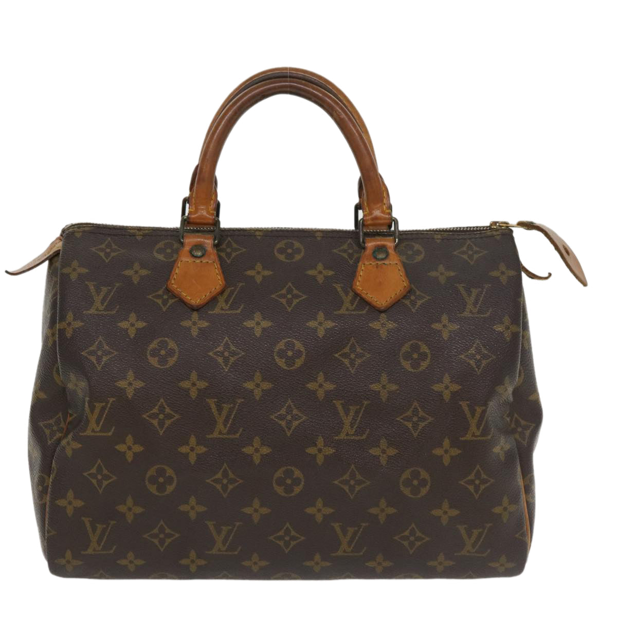 LOUIS VUITTON Monogram Speedy 30 Hand Bag M41526 LV tp596