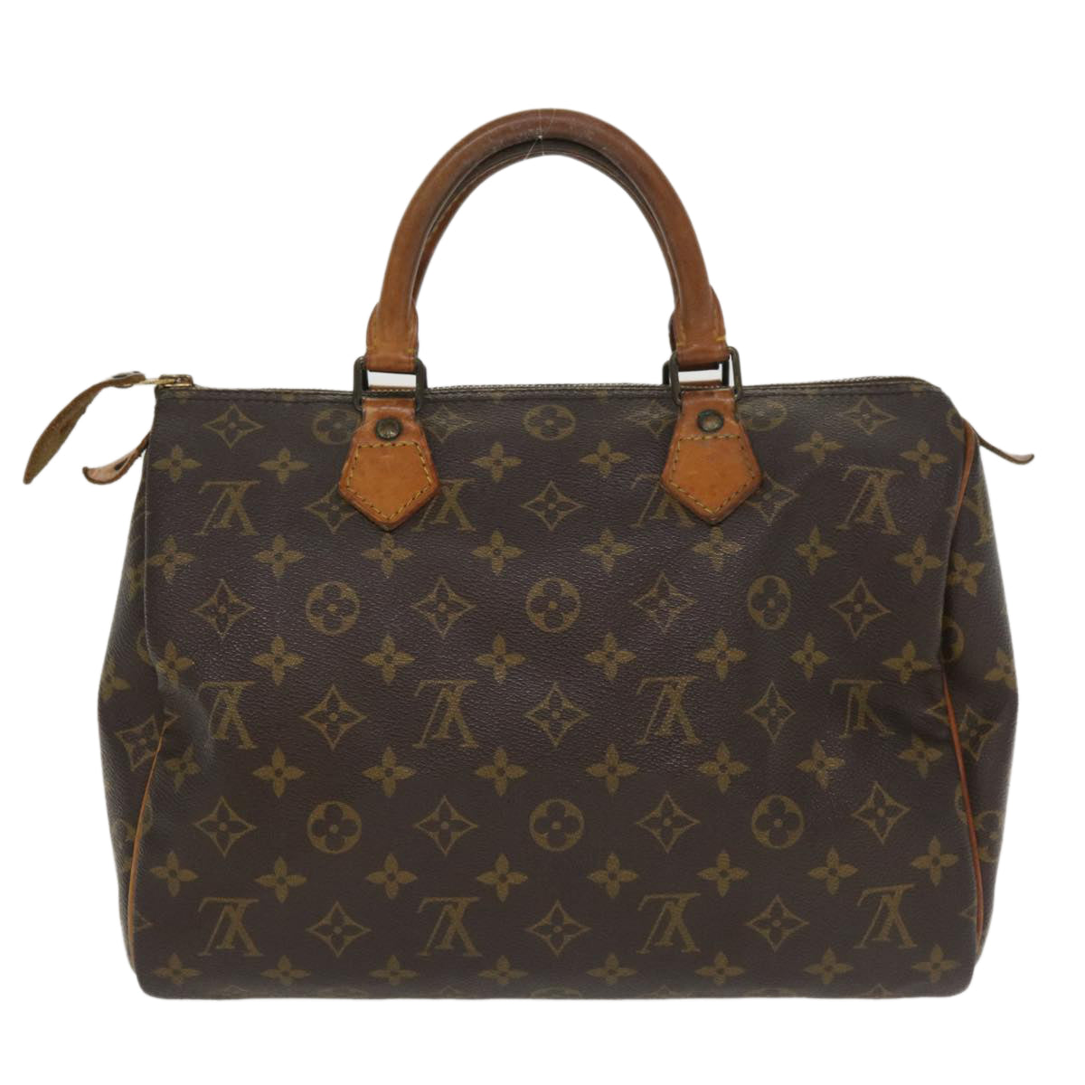 LOUIS VUITTON Monogram Speedy 30 Hand Bag M41526 LV tp596