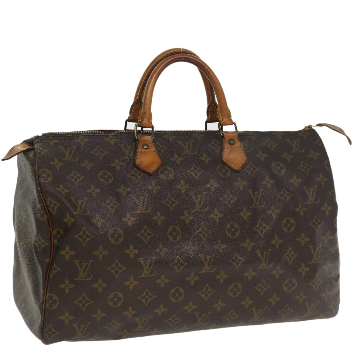 LOUIS VUITTON Monogram Speedy 40 Hand Bag M41522 LV tp607