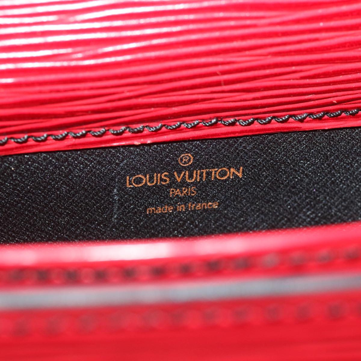 LOUIS VUITTON Epi Cartouchiere MM Shoulder Bag Red M52247 LV tp610