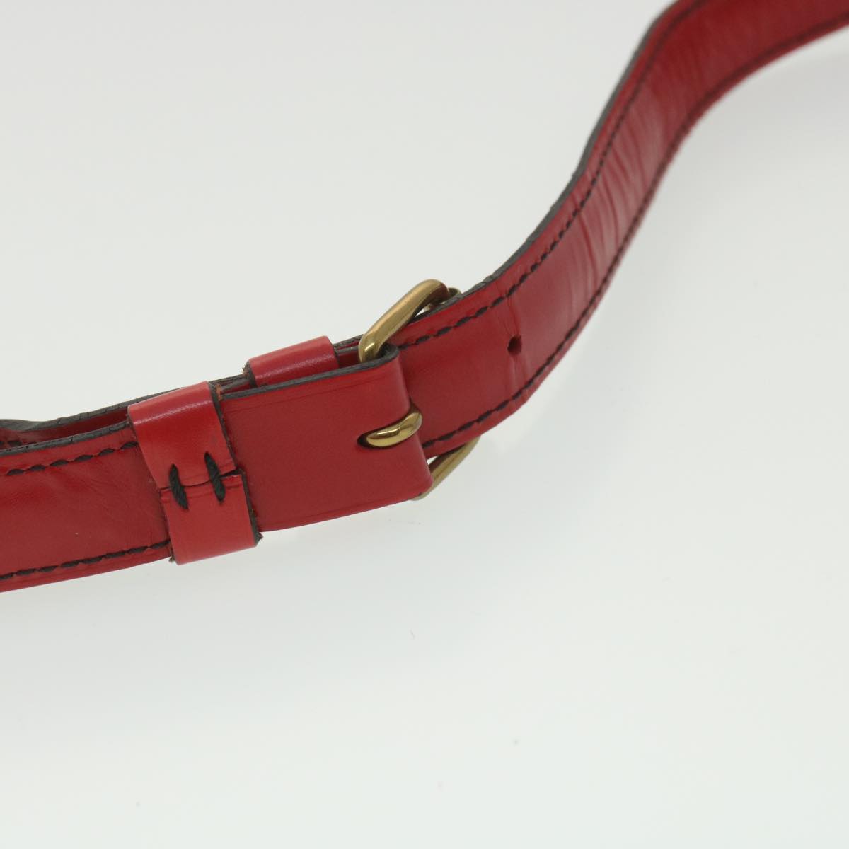 LOUIS VUITTON Epi Cartouchiere MM Shoulder Bag Red M52247 LV tp610