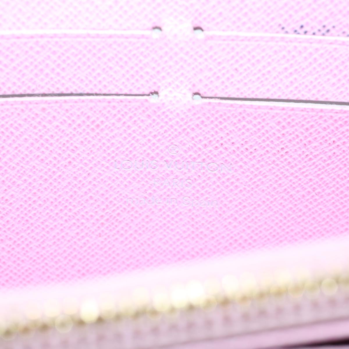 LOUIS VUITTON Monogram Multicolor Zippy Wallet Wallet White M60241 tp612