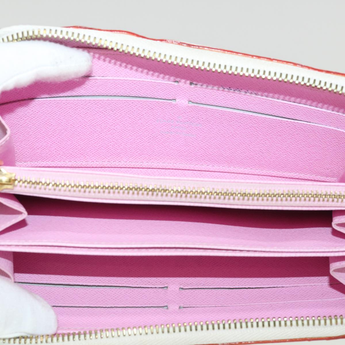 LOUIS VUITTON Monogram Multicolor Zippy Wallet Wallet White M60241 tp612