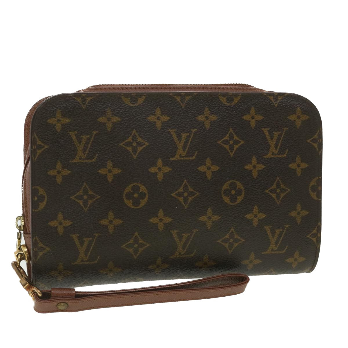 LOUIS VUITTON Monogram Orsay Clutch Bag M51790 LV tp621