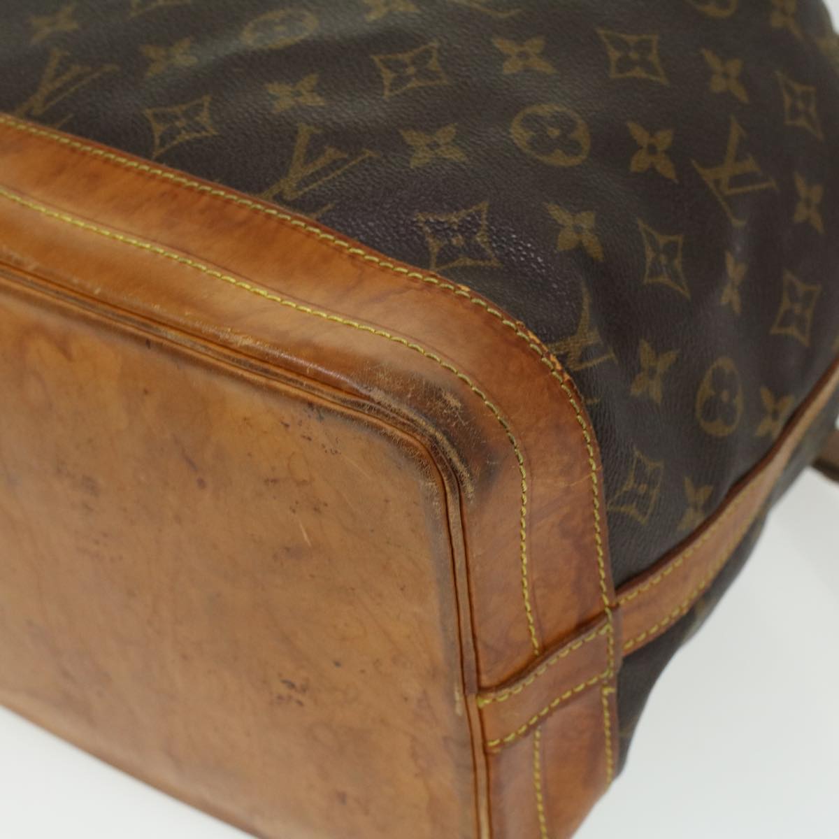 LOUIS VUITTON Monogram Noe Shoulder Bag M42224 LV tp640