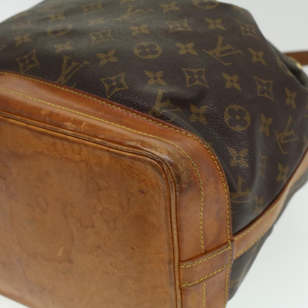 LOUIS VUITTON Monogram Noe Shoulder Bag M42224 LV tp640
