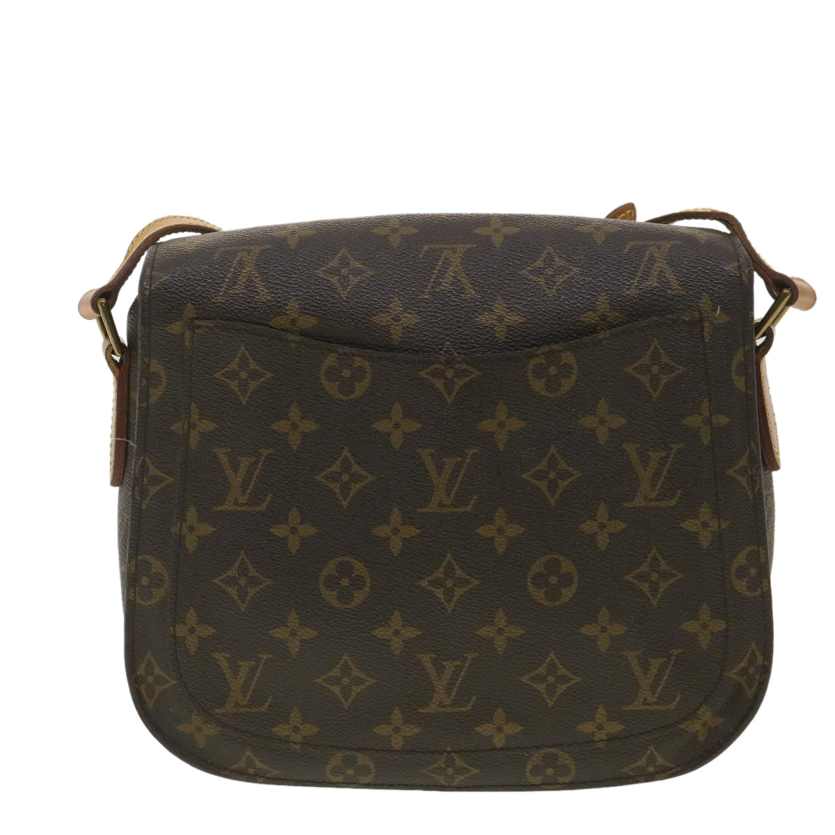 LOUIS VUITTON Monogram Saint Cloud GM Shoulder Bag M51242 LV tp642