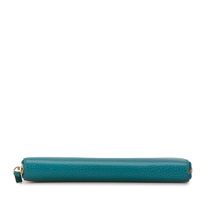 Luxury Gucci Trending 2025 Interlocking G Leather Zip Wallet