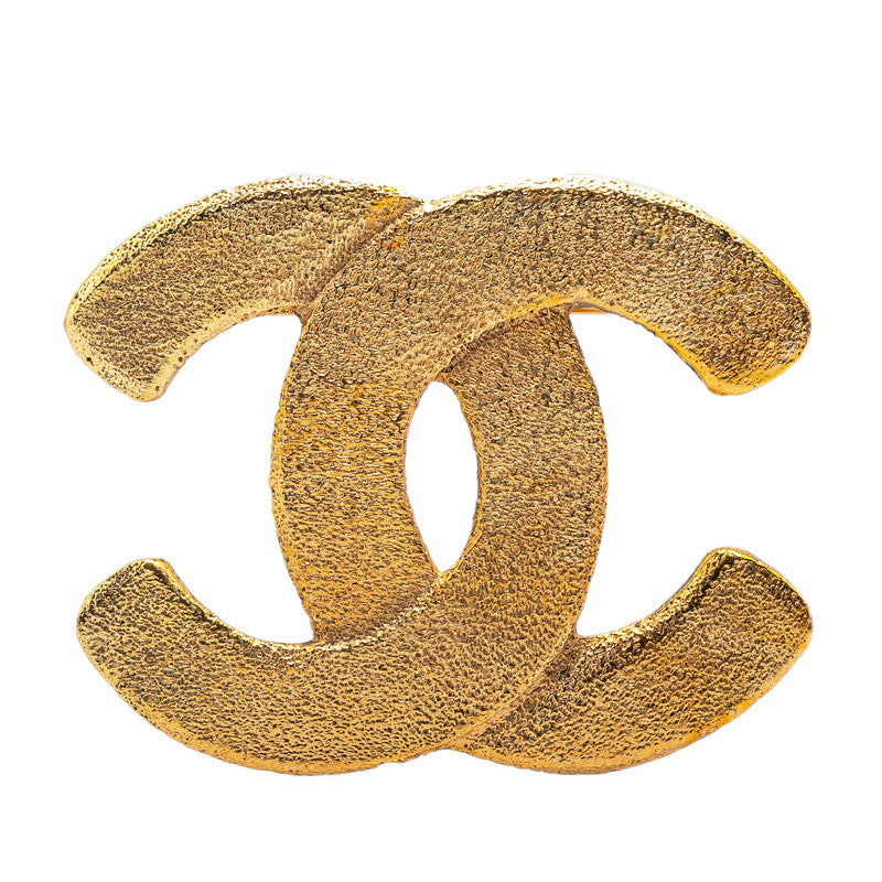 Chanel Coco Mark Gold Brooch