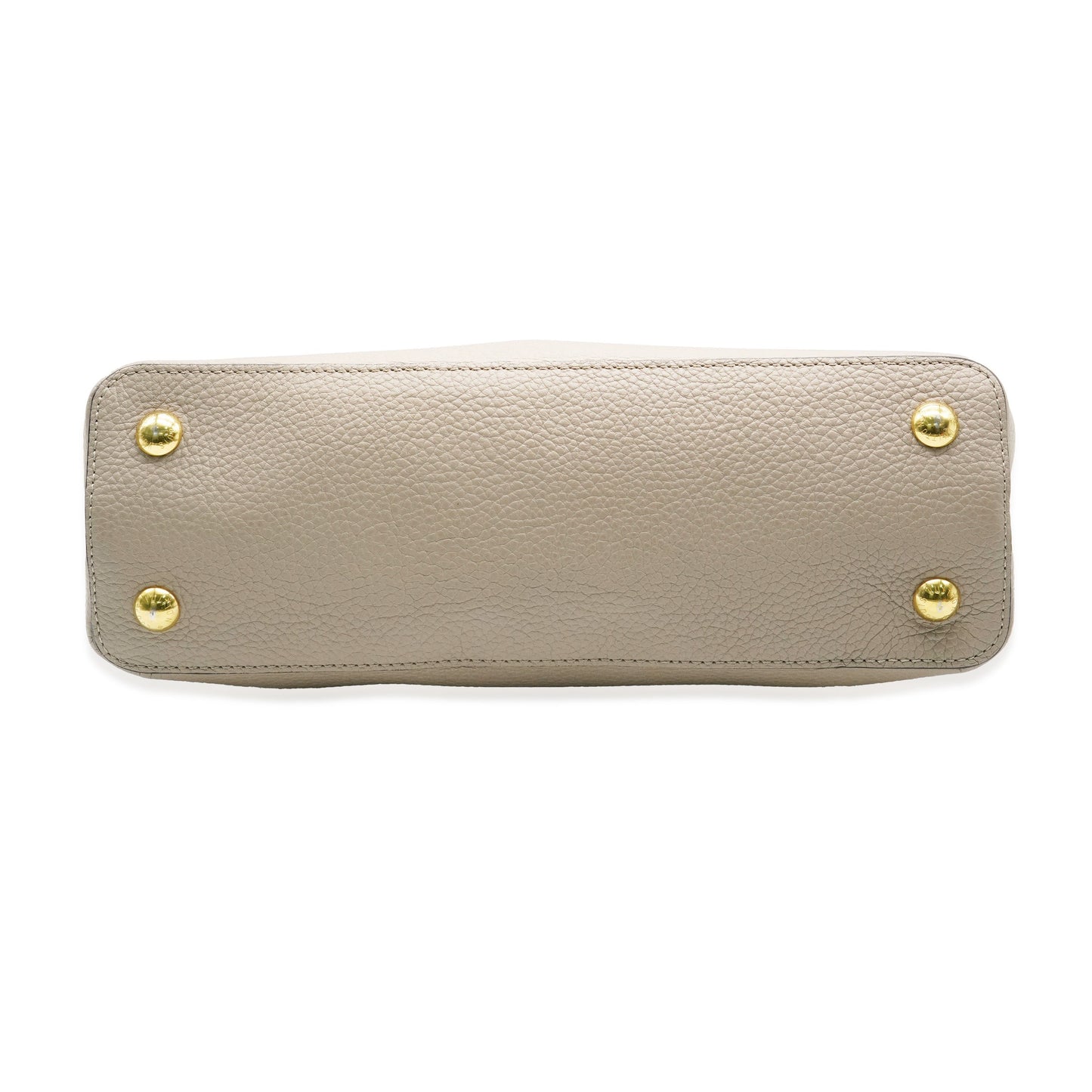 Louis Vuitton Galet Python Taurillon Capucines MM
