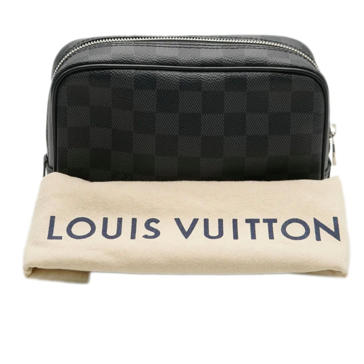 Louis Vuitton Louis Vuitton Damier Graphite Canvas Toilet Pouch PM