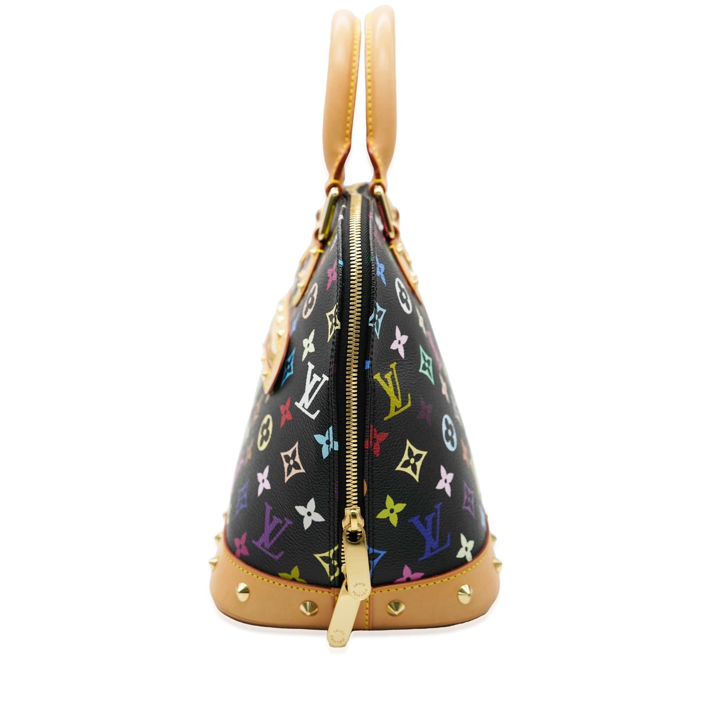 Louis Vuitton Black Multicolore Monogram Canvas Alma PM