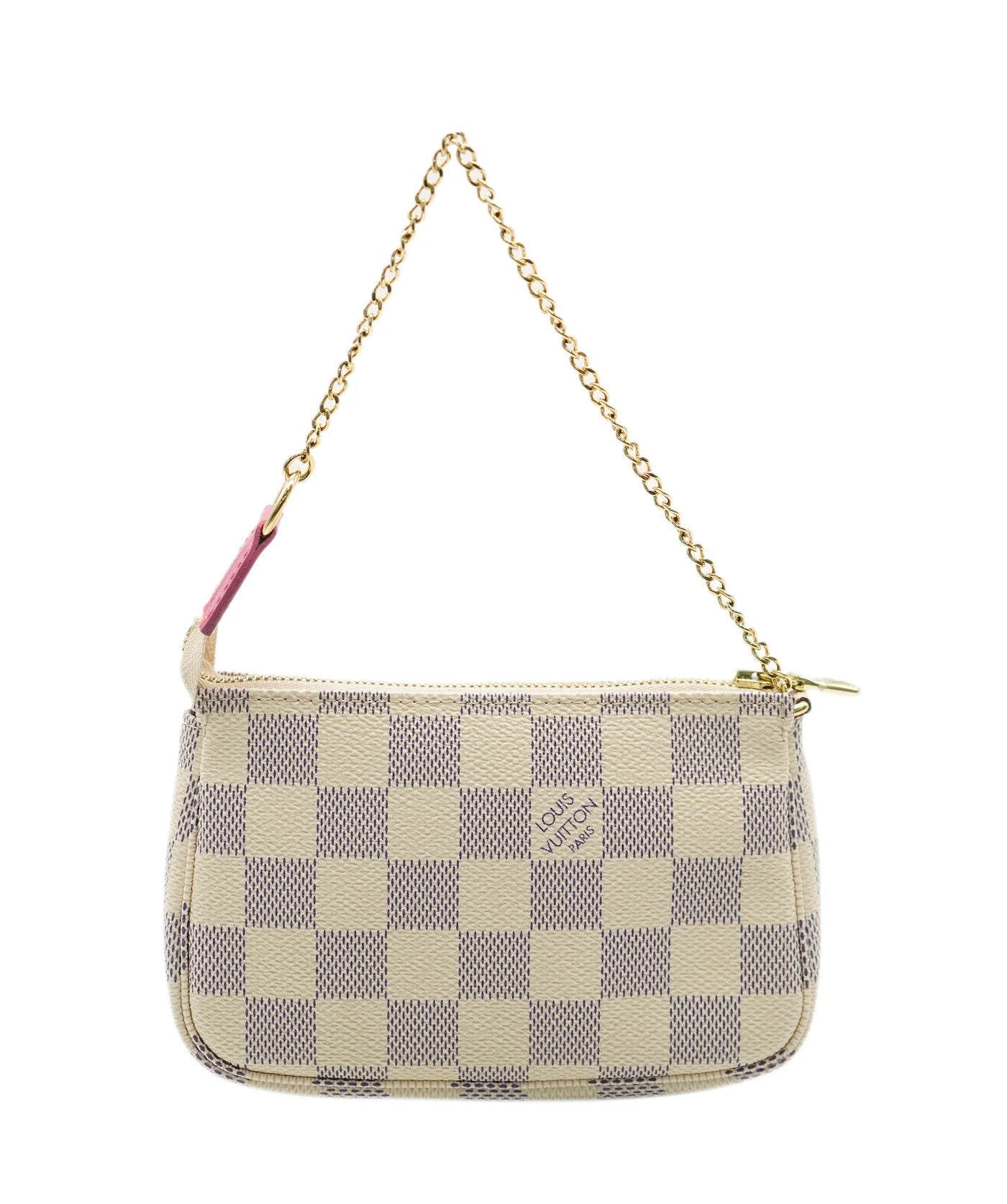 Louis Vuitton Damier Azur Canvas Christmas Animation Mini Pochette Accessories