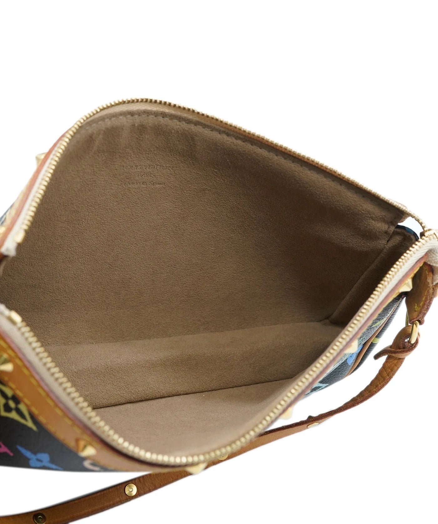 Louis Vuitton x Takashi Murakami Multicolore Monogram Canvas Pochette Accessorie