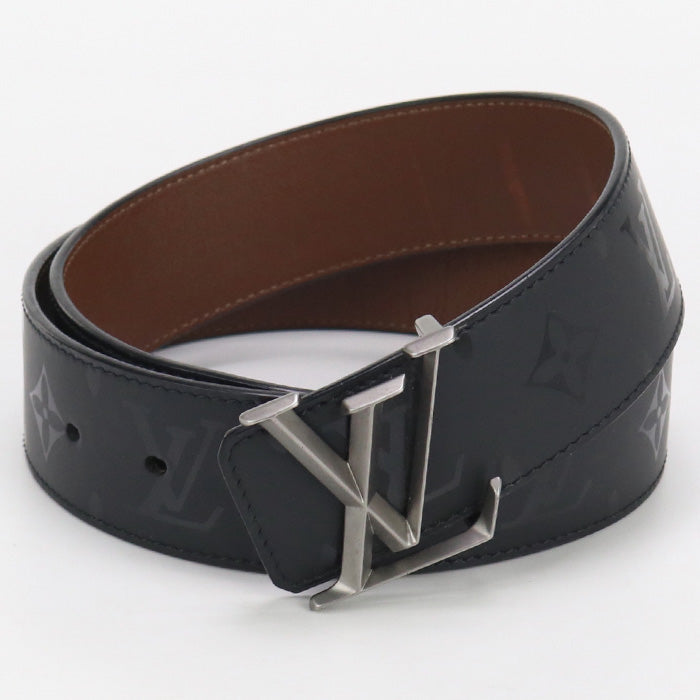 LOUIS VUITTON M9346V Belt Pyramid Monogram illusion  Calfskin black mens