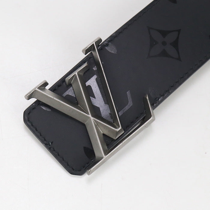 LOUIS VUITTON M9346V Belt Pyramid Monogram illusion  Calfskin black mens