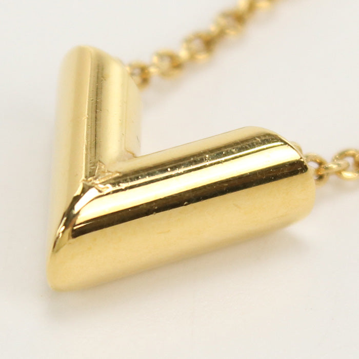 LOUIS VUITTON LV80924 Necklace ・ Essential V Necklace metal  gold Women