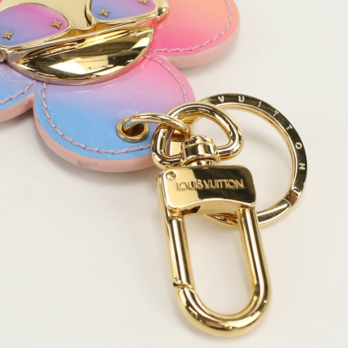 LOUIS VUITTON M68458 Porte Cle Vivienne Bag charm Patent leather pink Women